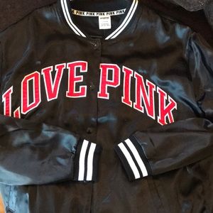 Victoria’s Secret Pink Bomber Jacket NWT